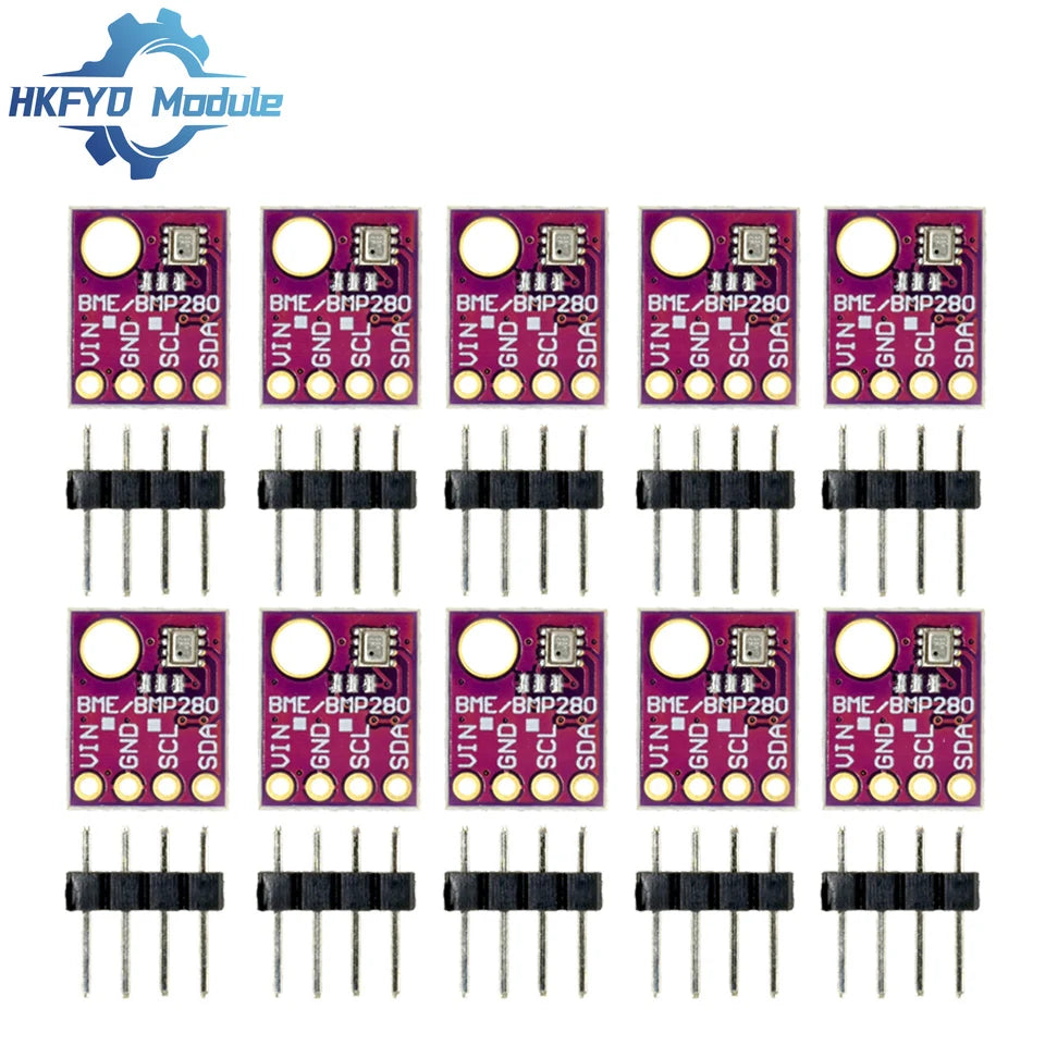 1-10PCS I2C/SPI BMP280 5V 3.3V Digital Module Temperature Barometric Pressure Sensor Module For Arduino