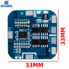 LiFePO4 BMS 4S 3.2V 12.8V 10A Battery Protection Board for 18650 Cells 3.6V 14.4V Charger Module/Overcharge/Discharge Protection