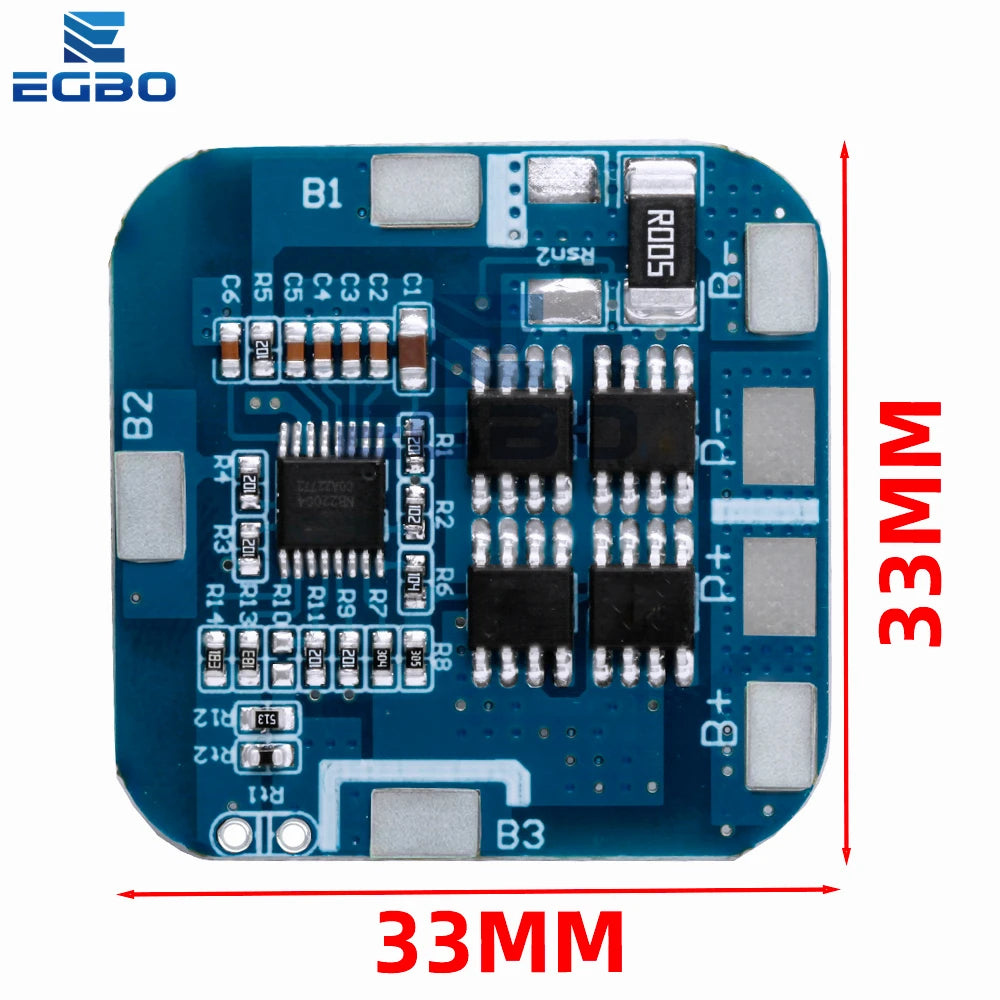 LiFePO4 BMS 4S 3.2V 12.8V 10A Battery Protection Board for 18650 Cells 3.6V 14.4V Charger Module/Overcharge/Discharge Protection