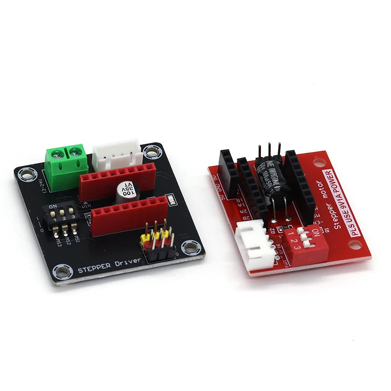 3D Printer Parts StepStick A4988 DRV8825 Stepper Motor Driver With Heat sink Carrier Reprap RAMPS 1.4