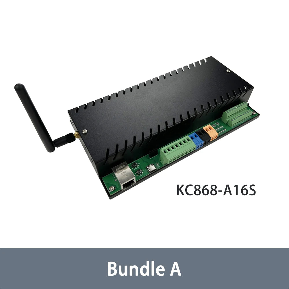 KC868-A16S 16CH ESP32 Relay Board Ethernet Wifi Switch MQTT TCP HTTP ESPhome Smart Home Assistant Tasmota 2/4G RTC DS3231 Module