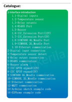 HKL-EA2 Bulk Wholesale Pricing SIM7600 4G Module RS485 DS18B20 Detection Beeping Alarm 2 NPN Input 2 Relay Output IIC Expansion