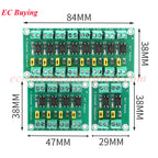 EL817 PC817 1 2 4 8 Way Channel Optocoupler Isolation Module PLC 3V-5V 12V 24V Photoelectric Isolator Optical Coupler Board