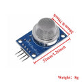 MQ135 Air Quality Gas Sensor Module Harmful Alcohol Benzene Detect for Arduino ESP32 Smart Home Industrial Safety Monitor Alarm