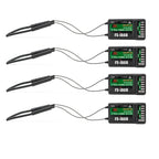 1/2/4pcs Flysky FS-IA6B IA6B 2.4G 6CH Receiver Dual Return PPM Output IBUS Function Suitable RC Fixed Wing Helicopter Glider
