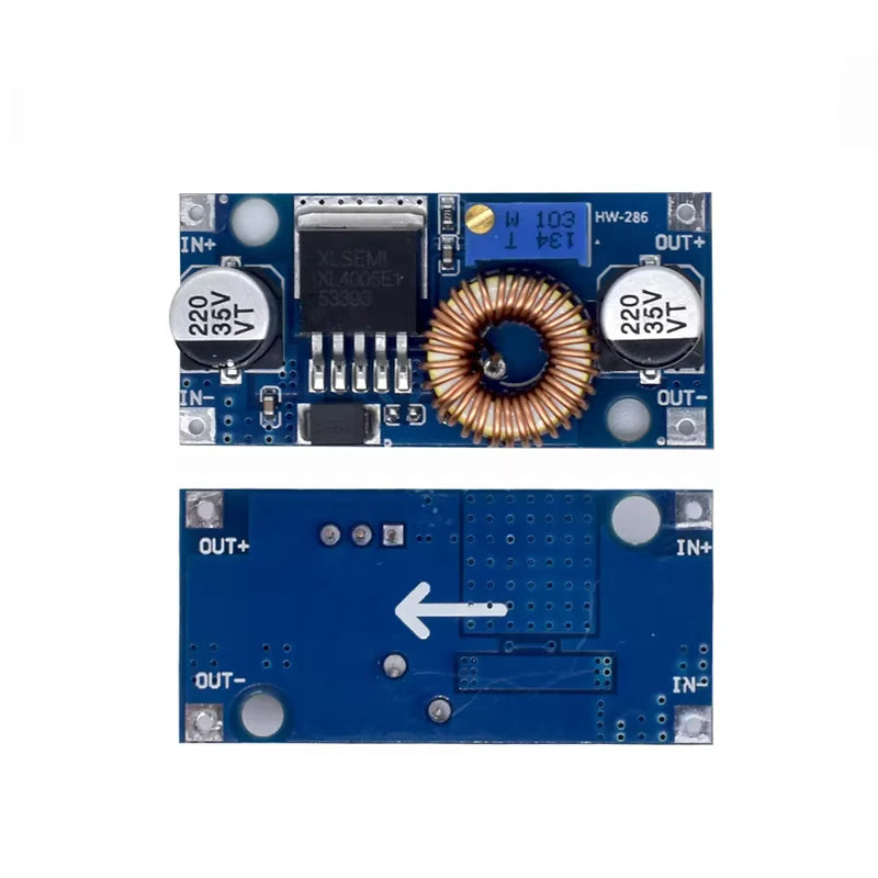 XL4005 DSN5000 Beyond LM2596 DC-DC Adjustable Step-Down 5A 75W Power Supply Module Large Current Large Power