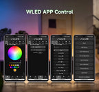 SP805E ESP32 WLED Controller WiFi Music LED Controller for Addressable WS2811 WS2812 WS2814 WS2815 SK6812 PWM CCT RGB Cob Strips