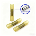 10-1000PCS Heat Shrink Butt Wire Connectors AWG 24-10 0.3-6.0mm2 Waterproof Insulated Automobile Wire Cable Crimp Terminal