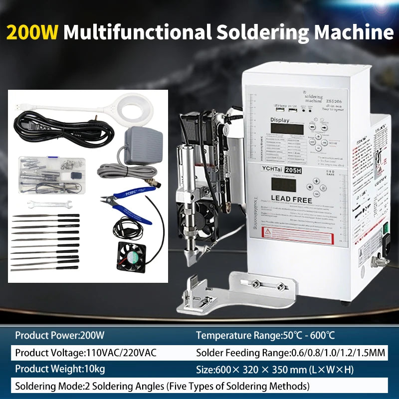 Semi-automatic Soldering Machine Foot Pedal Stable 110V/220V Soldering Station Spot Welder for USB/Aviation Plugs & Motor Wiring