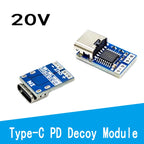 Type-C PD Decoy Module PD23.0 To DC Trigger Extension Cable QC4 Charger 9V 12V 15V 20V PDC004-PD Best Quality All Check