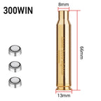 Red Dot Laser Brass Boresighter CAL .223/5.56/9mm/308/7.62/.45/30-06 Cartridge Boresight for Rifle Scope Hunting Gun Accessories