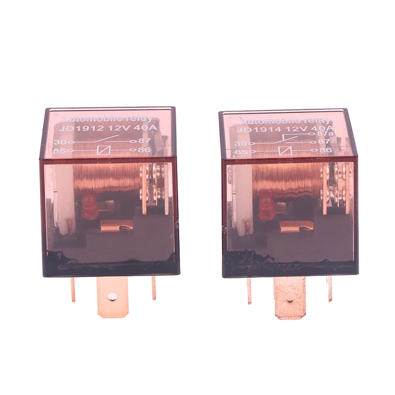 DC 12V 40A 4Pin 5Pin Waterproof Automotive Relay SPDT Car Control Device Car Relays High Capacity Switching Controller