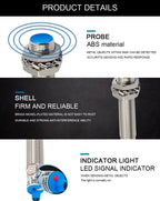 Cloweit M12 Capacitive Proximity Switch Level Sensor Detects Metal Liquid In Plastic Feed LJC12A3-A Series Shielded Unshielded