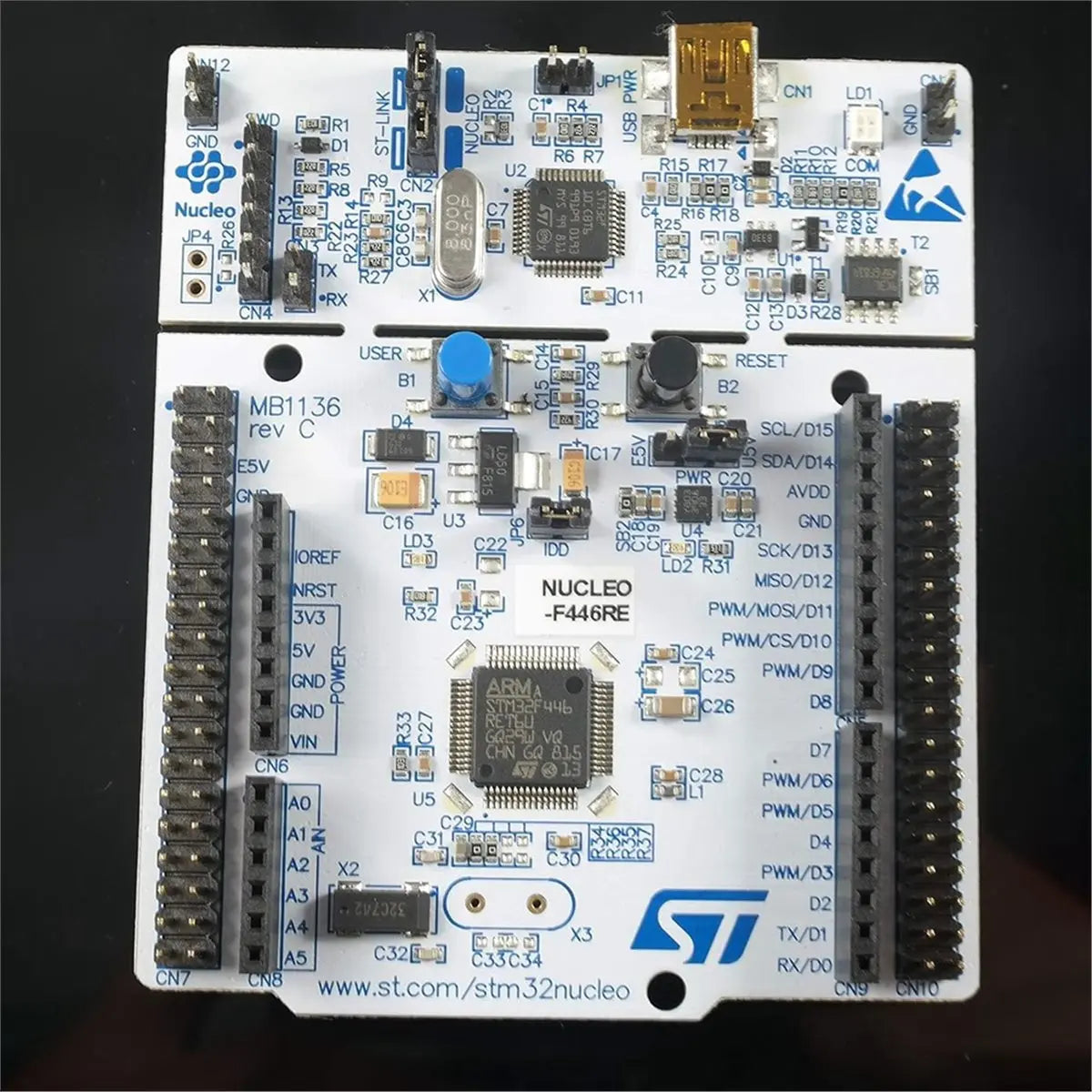 Digital Essentials STM32 Nucleo Development Board with STM32F446RE MCU NUCLEO-F446RE DEV EVA Evaluation Board