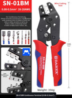 Darex DuPont Spring Terminal Automotive Wiring Harness Power SN Cold-Press Terminal Wire Crimping Pliers