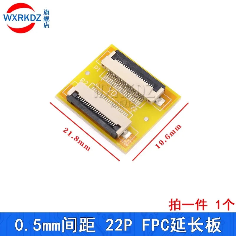 5pcs FFC FPC 0.5MM 1.0MM Flexible Flat Lengthen Extension Board Adapter Plate Board PCB 6/8/10/12/20/24/30/40/45/50/60/64/68/80P