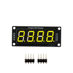 0.56 inch LED Display Screen Module TM1637 Drive IC 4 Digit 7 Segment Clock Indicator Tube Red Blue Green Yellow White