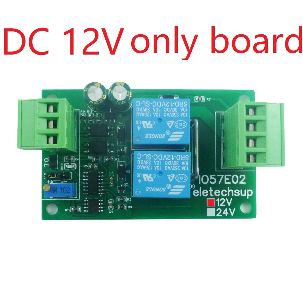 DC 12V 24V Brushed Motor Overload Overcurrent Short Circuit Protector Forward Reverse Controller