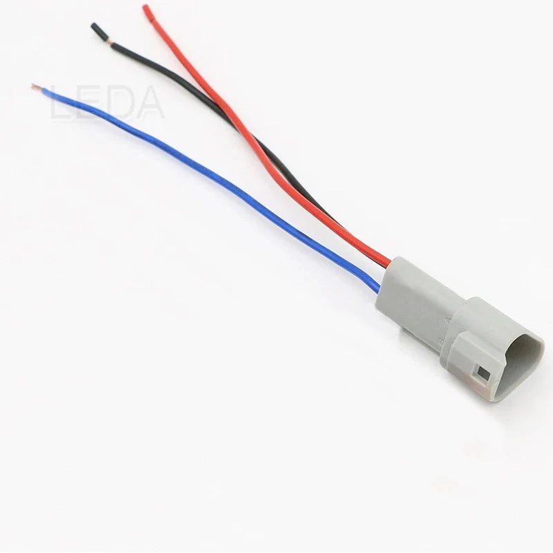 1Pcs DT Waterproof Automotive Connector With 15cm Wiring DT06-2S/DT04-2P 3P 4P 6P 8P 12P Male Female Plug Socket For Automobile