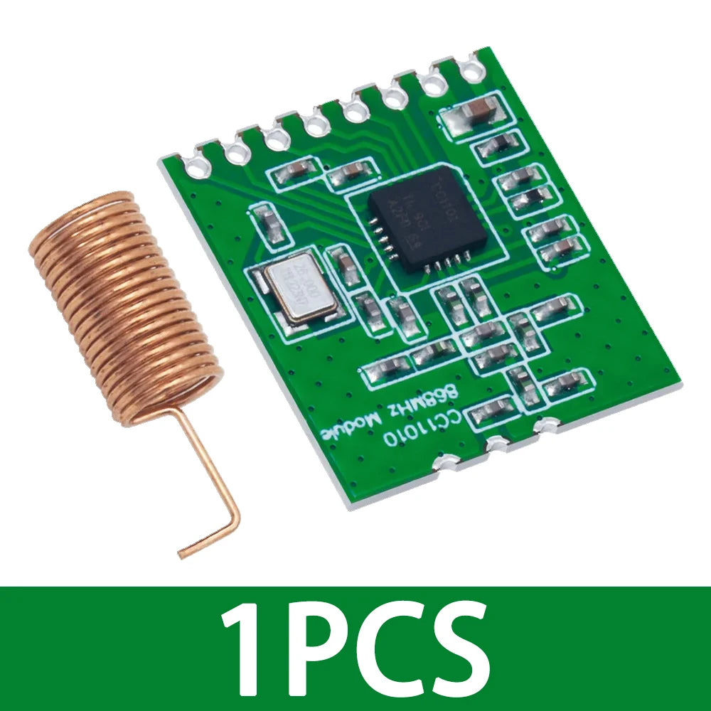 CC1101 10mW Wireless Module 433MHZ 868MHZ 300-1000M Long Distance Transmission With SMA Antenna Wireless Transceiver Module