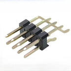 10pcs 2.54mm Double Row Right Angle RA SMT Horizontal SMD/SMT 2X3/4/5/6/7/8/10/20/40P PCB Surface Mount PH8.5 Male Female Header