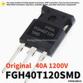 5/10PCS NEW Original FGH40T120SMD TO-247 40A 1200V 40T120SMD FGH40T120 40T120 SMD IGBT High-Power Transistor
