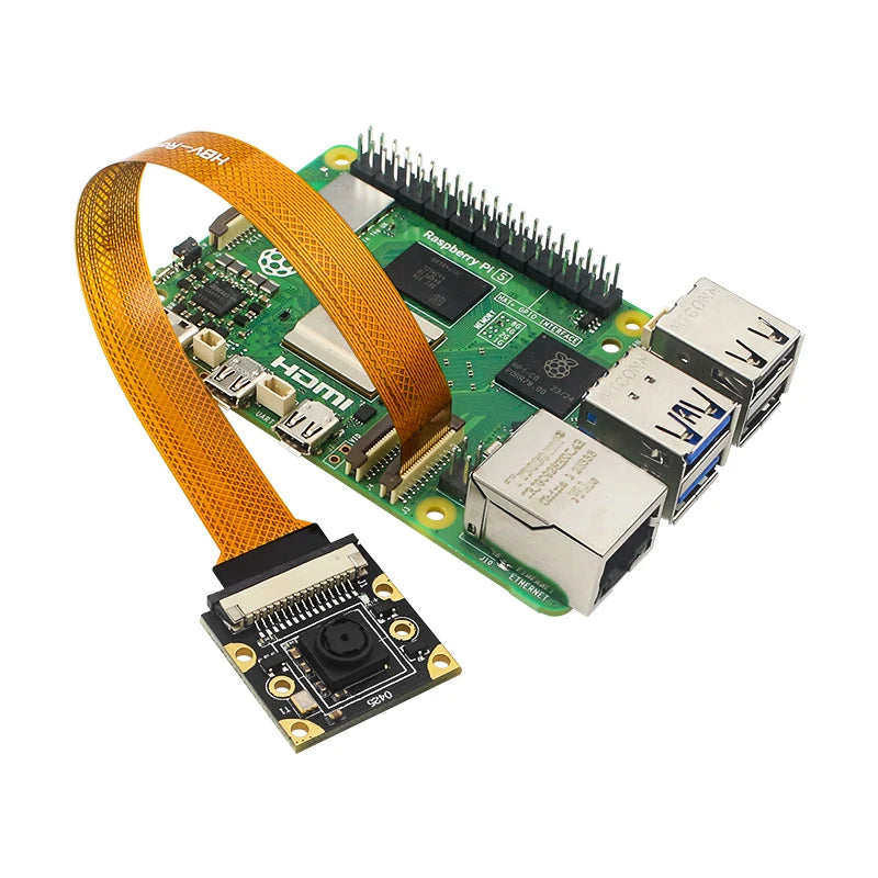 Raspberry Pi 5 8MP Camera IMX219 Sensor Chip CSI Interface 77° 130° 160° 200° Camera Webcam for Raspberry Pi 5 Zero W 2W