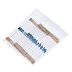 2600pcs 130Value 1/4W 0.25W 1% Metal Film Resistors Assorted Kit Resistors Assortment Kits Sample Pack With PE bags Each 20pcs