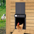Upgraded 2nd Gen Automatic Pet Door Smart Timer Lift For Dogs Cats Cold Resistant Durable Pet House