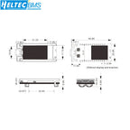 New Heltec Meshtastic Tracker  T114 V2  nRF52840 SX1262 LoRaWAN LoRa Arduino IOT Positioning Devboard GNSS Mudule BLE