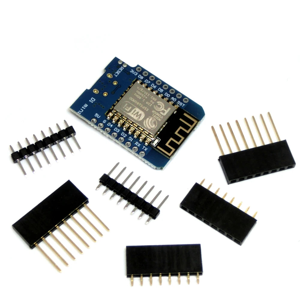 10PCS ESP8266 ESP-12 ESP-12F CH340G  V2 USB WeMos D1 Mini WIFI Development Board D1 Mini NodeMCU Lua IOT Board 3.3V With Pins