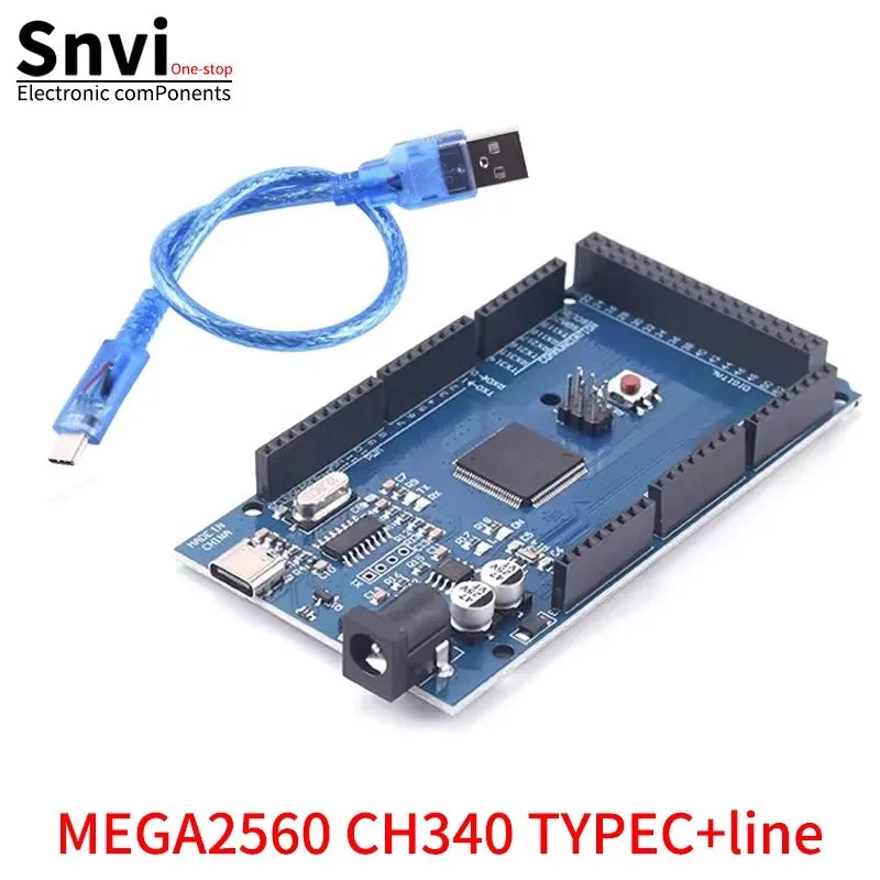 MEGA2560 MEGA 2560 R3 (ATmega2560-16AU CH340G) AVR USB Board Development Board MEGA2560 PRO For Arduino Expansion Board DIY Kit