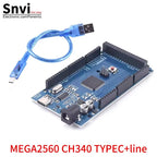 MEGA2560 MEGA 2560 R3 (ATmega2560-16AU CH340G) AVR USB Board Development Board MEGA2560 PRO For Arduino Expansion Board DIY Kit