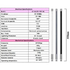 20-500 MHZ Antenna, 100-300 MHZ, 300-500 MHZ Full-Band Fiberglass Antenna, N Male Head OMNI LoRa Module Antenna, Supports Custom
