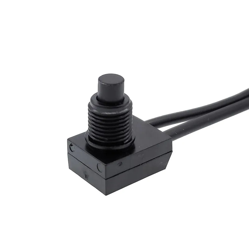 2Pcs IP67 Waterproof Push Button NC NO On-Off Switch KP107S Auto-Lock ZE-107S Self-Locking Switchs Press Type
