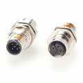 M12 Micro-C A-code 5-pin Signal Network Bulkhead Connector for Phoenix Contact Belden CAN DeviceNet NMEA2000 GPS Navigation PLC