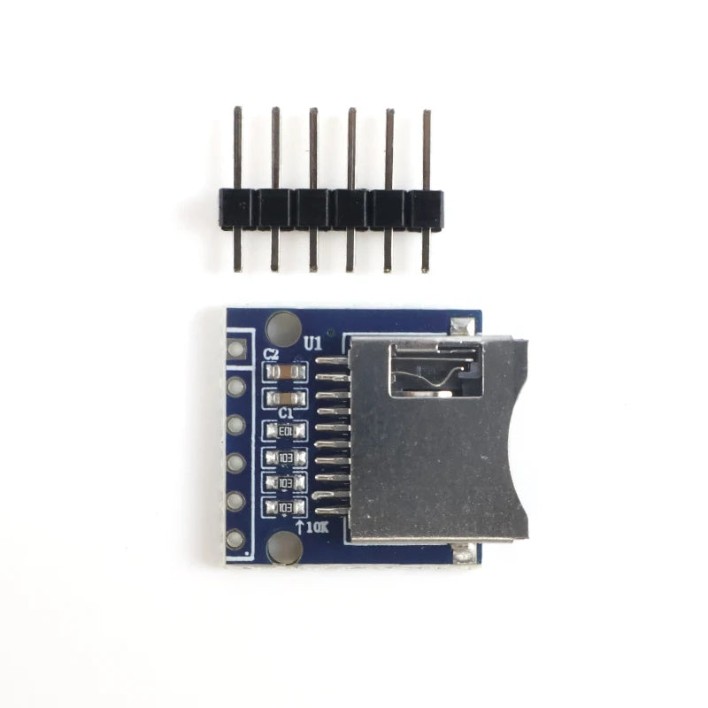 Micro SD TF SD MINI SD Card Reader Module 3.3V 5V SPI Interface with Level Shifter for Arduino ESP32 Raspberry Pi Data Logger