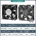 EC Axial Fan 60mm 80mm 90mm 120mm Ball Brushless Fan Cooler AC 110V 120V 220V 230V 240V Computer Case Fan 6025 8025 9225 12038
