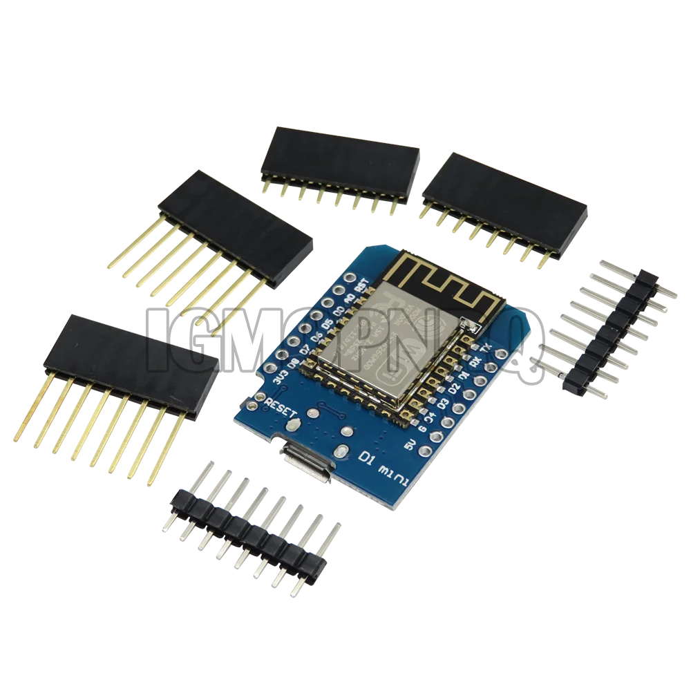 CH340G CH340 ESP8266 ESP-12 ESP-12F V2 USB WeMos D1 Mini PRO V3.0.0 WIFI Development Board NodeMCU Lua IOT Board 3.3V With Pins
