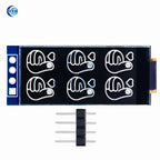 1.09/1.1 Inch OLED Display Module - 128x64 SSD1312 Driver I2C Interface for Arduino (64x128 Resolution, 12864 Type)