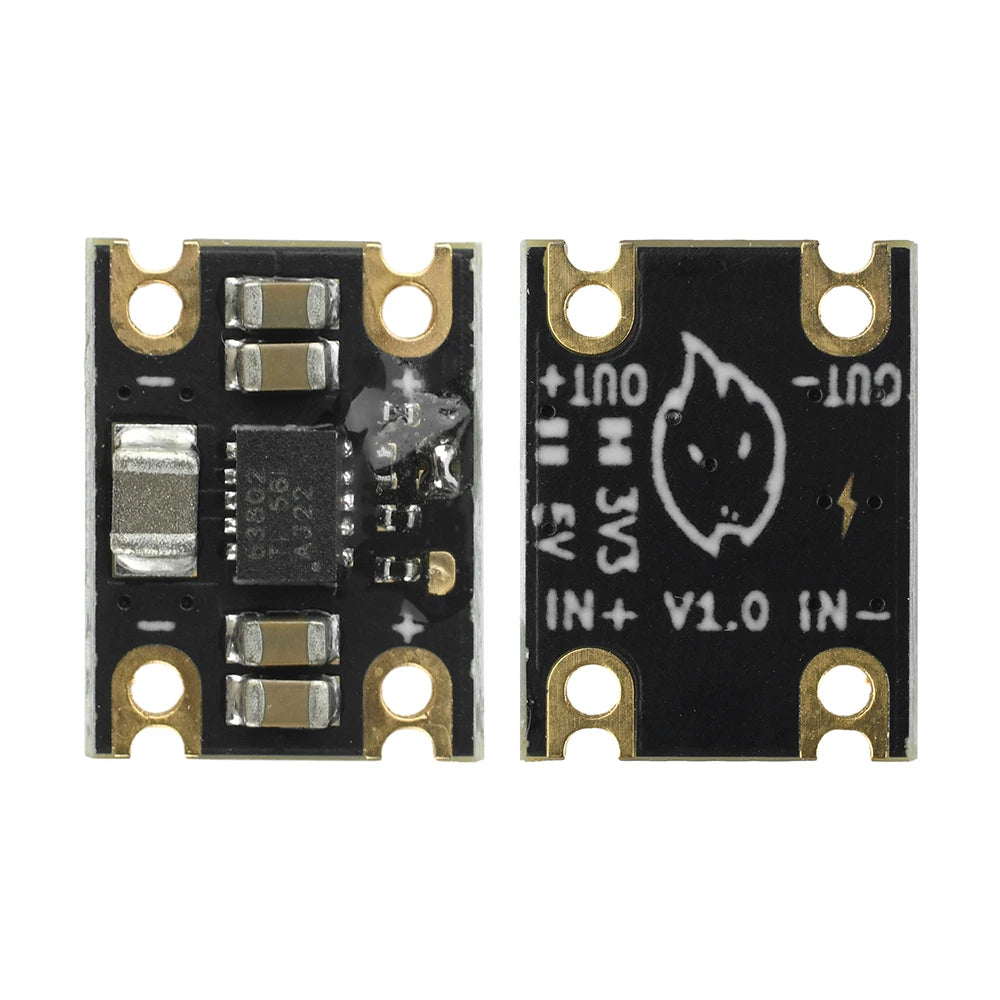 TPS63802 Lithium Battery Boost Buck Module DC 1.8-5.5V to 3.3V/5V Step Up Down Power Supply Module TPS63802 Boost Buck Converter
