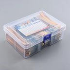 Snvi Resistor Kit 1/4W 1% Metal Film Resistors Set 300pcs 600pcs 820pcs 2600pcs 30 41 130 Values Electronic Components