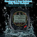 Waterproof Digital Stopwatch, 100-Lap Sports Timer with Neck Lanyard for Running, Swimming, Training - Stopwatch for Men Women