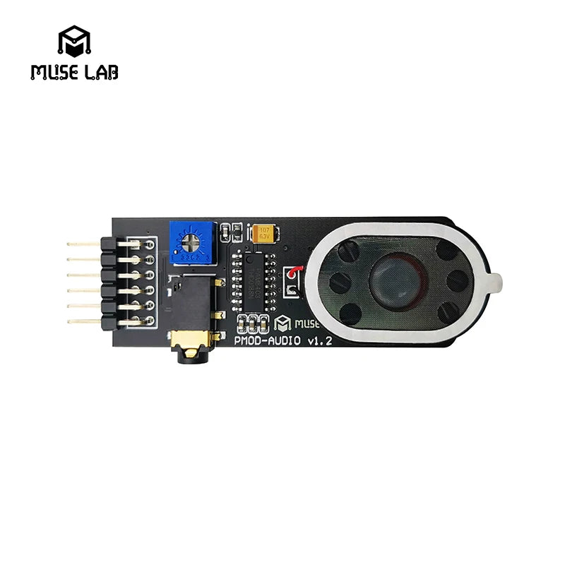 PMOD-AUDIO Expansion Board ICESugar FPGA Expansion Modul Standard PMOD Interface Audio ausgang volumen einstellen dual kanal
