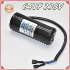 64UF 330V Compressor Starting Capacitor New Replacement For Refrigerator Fridge Repair Spare Accessories