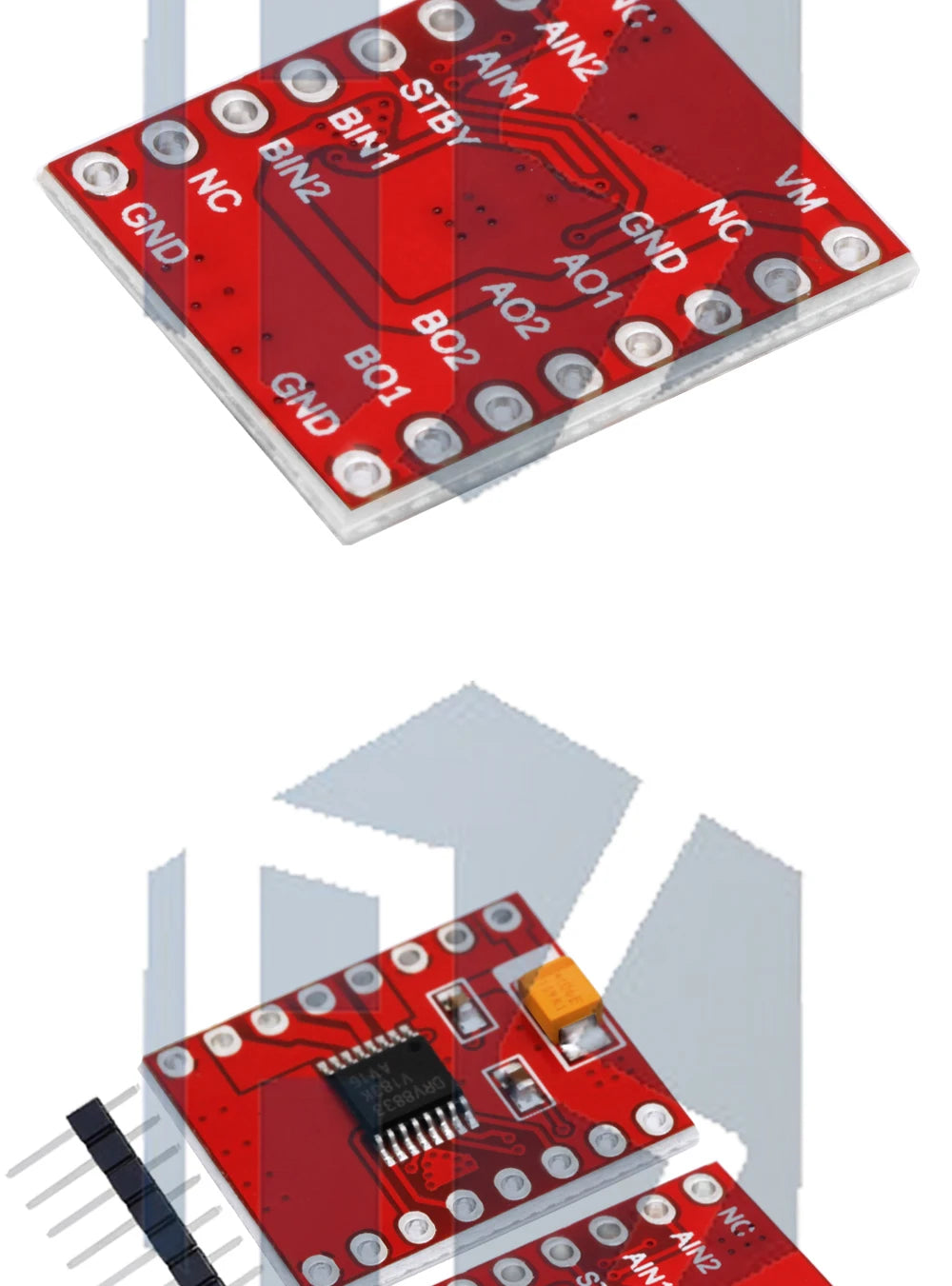 TB6612/DRV8833 Dual Motor Driver 1A TB6612FNG for Arduino Microcontroller Better than L298N