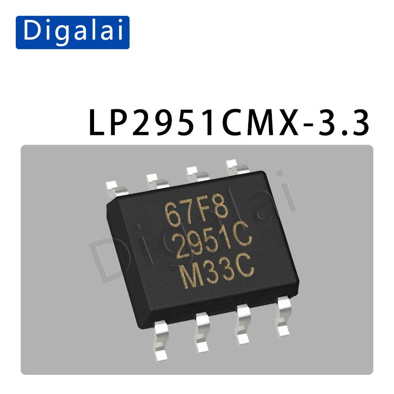 100%NEW original 5PCS LP2951DR LP2951ACMX LP2951-33DR 50DR 30DR LP2951CMX-3.3 3.0 LP2951ACMX-3.3 SOIC-8 Linear regulator chip