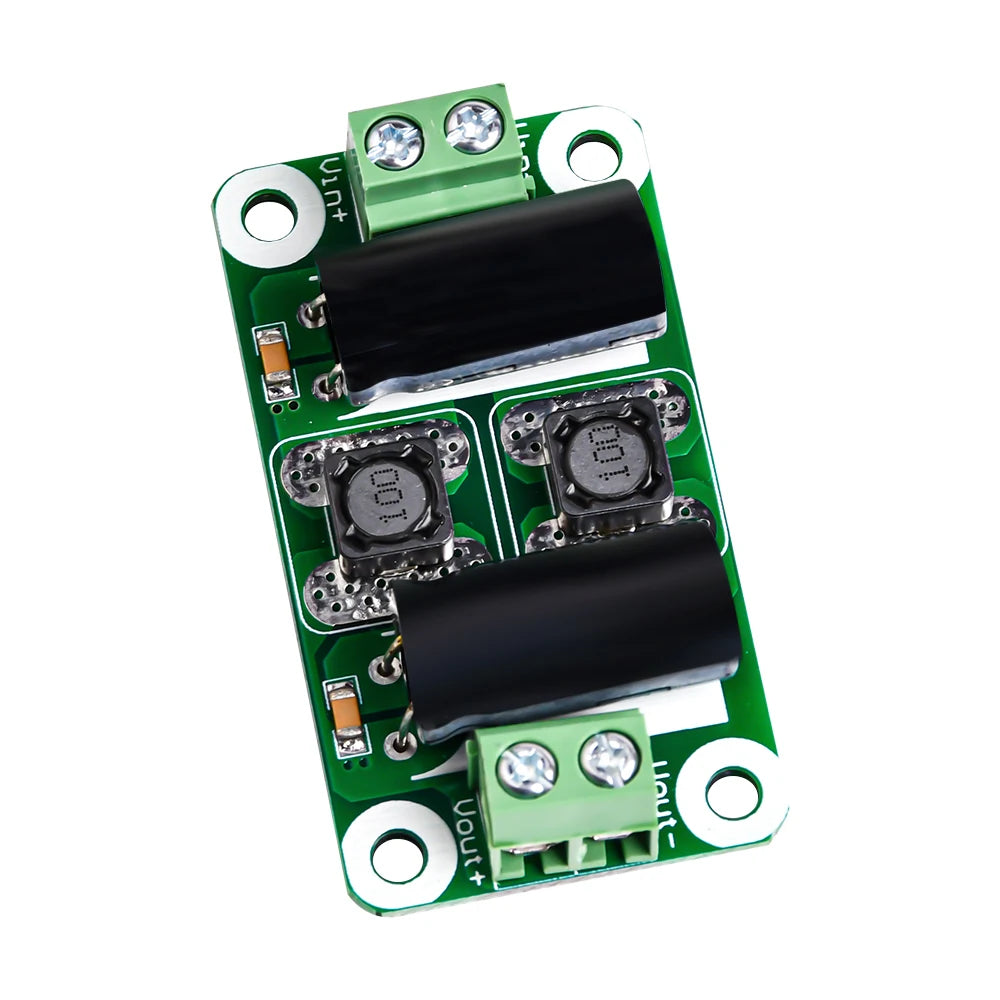 DC Power Filter Board 0-25V/0-50V 2A/3A/4A Class D Power Amplifier Module Interference Suppression Board EMI Suppression