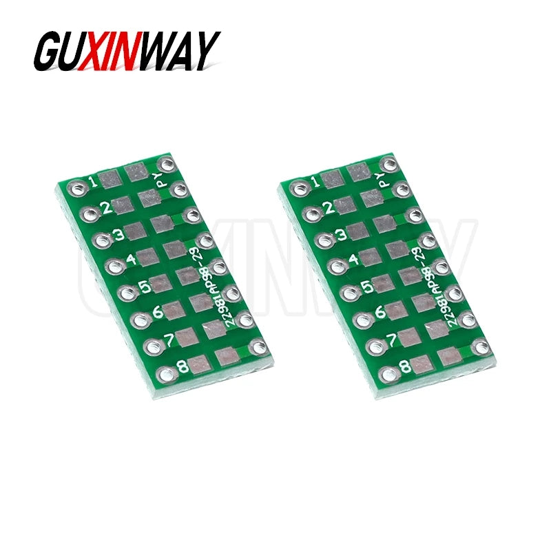 10pcs 0805 0603 0402 SMT turn DIP Capacitor Resistor LED IC adapter Socket PCB