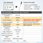 170/433/868/915Mhz LoRa SX1262 Wireless Transceiver CDSENET E22 Series 22-33dBm Low Power 5-16km SMD TCXO Transmitter Receiver